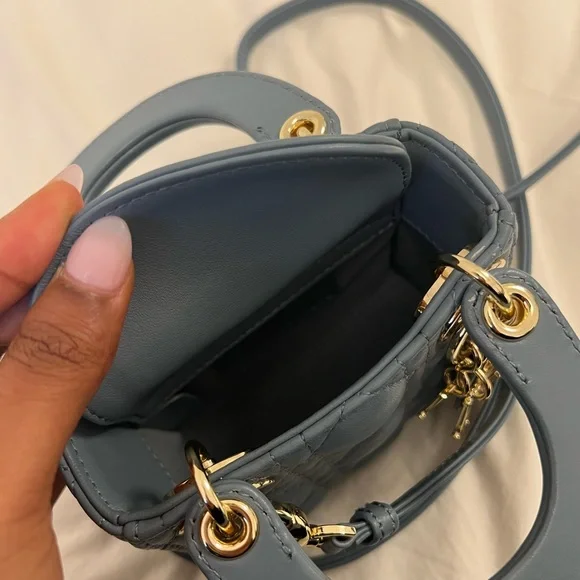 Christian Dior Micro Cannage Lady Dior Bag - Picture 9 of 9